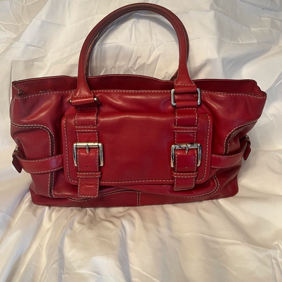 Micheal Kors Red satchel - Picture 1 of 5